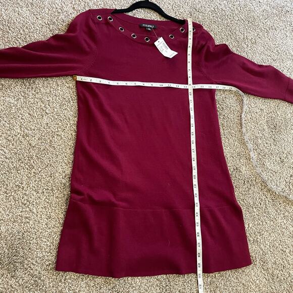 NWT Roz & Ali Red Sweater Size Small - Picture 5 of 5